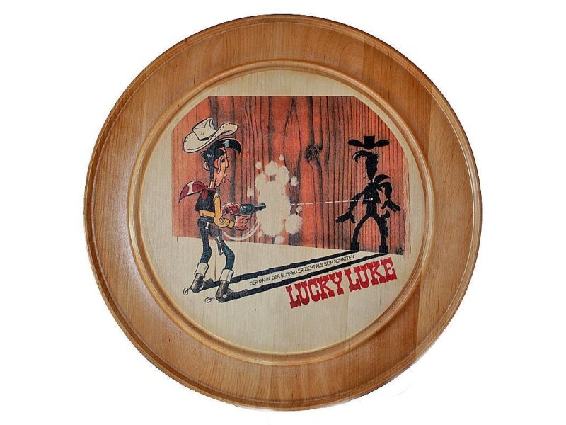 Schützenscheibe 40 cm Motiv 405, Lucky Luke mit Schatten