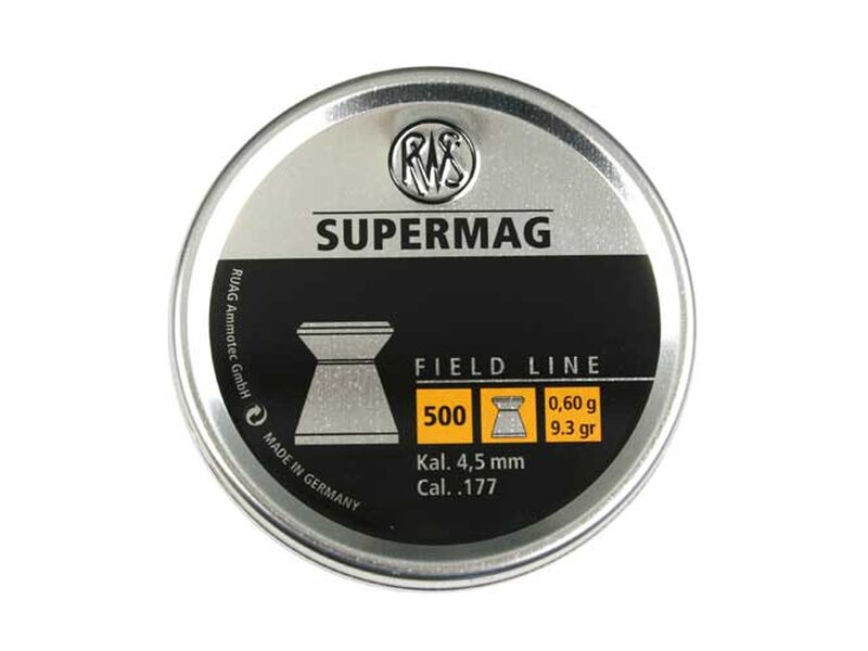 RWS Supermag 4,5 mm 500 pellets