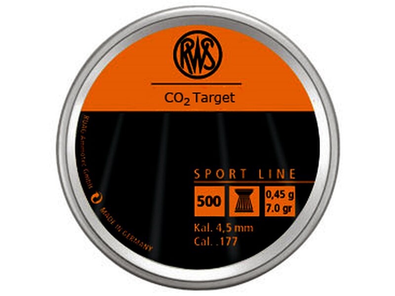 RWS CO2 TARGET 4,5 mm 500 Schuss