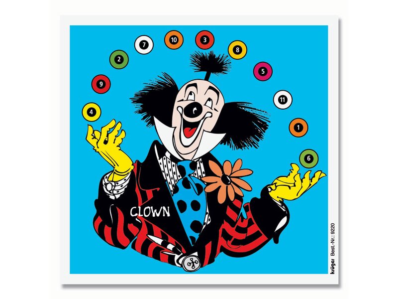 Krüger Fun targets Clown, 100 pc.