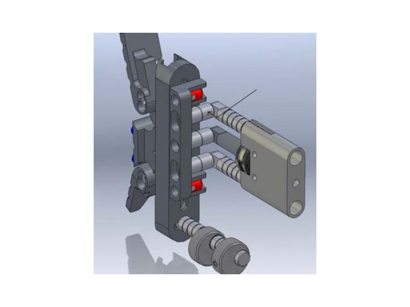 Walther Set for lateral movement of the cheek piece