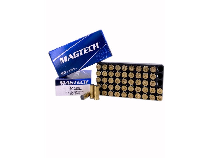 Magtech .32S&W LWC 98gr. 50 Schuß