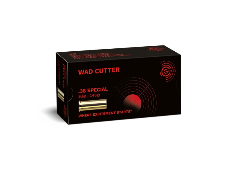 Geco .38 Special Wad Cutter 50 Schuß