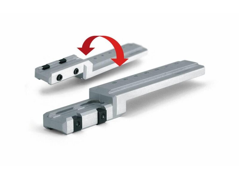 Centra step block TELE HR Anschütz, 1907/13, 2007/13 / Bleiker, Hämmerli, Steyr, Walther