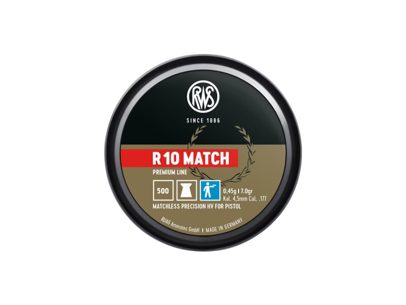 Buy online Air gun pellets RWS R10 Match Rifle 4.49mm (.177