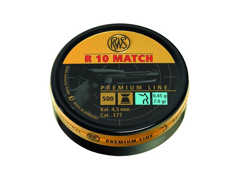 RWS R10 Match 4.50 0.45g / 7.0 gr.
