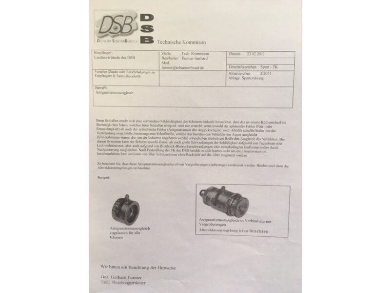 Gehmann Zylinderlinsensystem-Optimal bis 2,0 Dioptrien