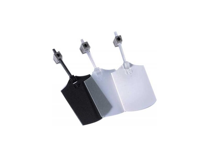 flip-up eyeshields with 305 clamp white