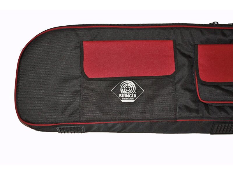 Buinger Gewehrtasche Professional schwarz/rot