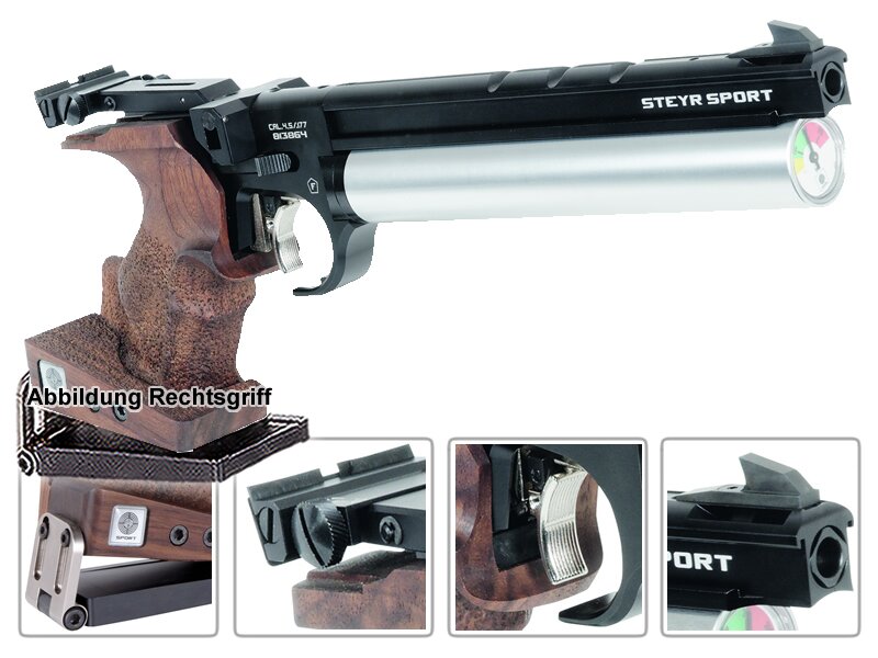 PISTOLA STEYR LP50 5 TIROS - PARRIEGO S.L.