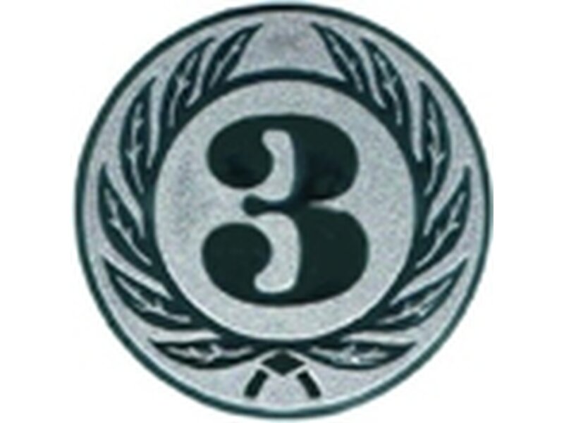 Emblem Zahl 3