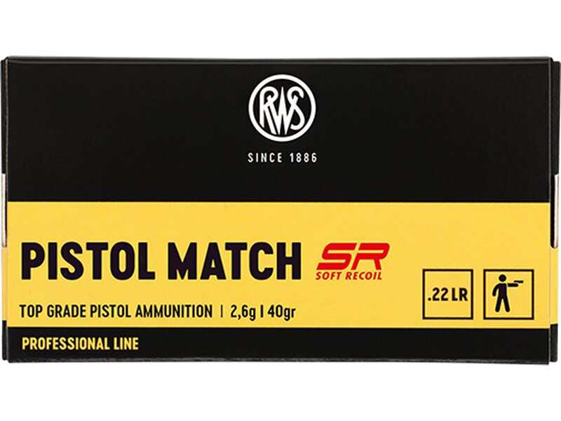 RWS Pistol Match SR  50 Schu