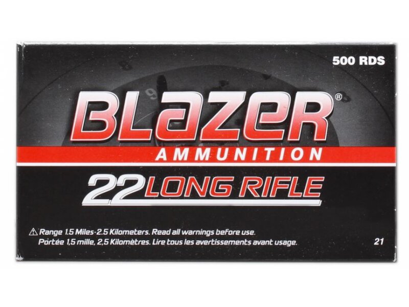 CCI .22 LR HV 2,6g/40grs.Blazer 40Gr. 50 Schuß