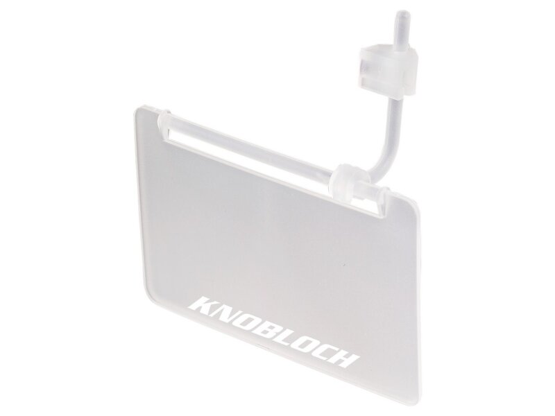 Gehmann clip-on sideshields for shooting frames white