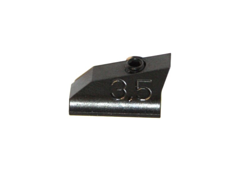 Front sight for STEYR EVO air pistols swiveling 4,5 mm