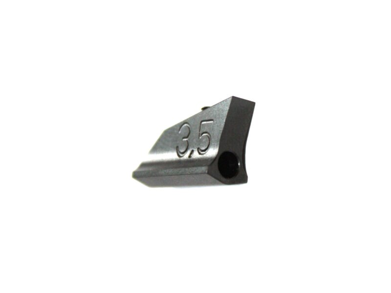 Front sight for STEYR EVO air pistols swiveling 4,5 mm