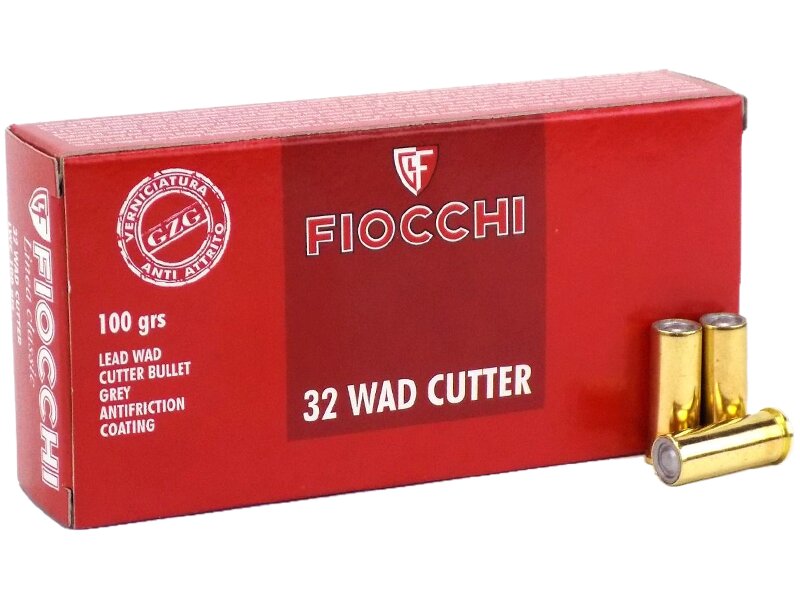 Fiocchi .32S&W Long WC 6,5g - 100grs 50 Schuß