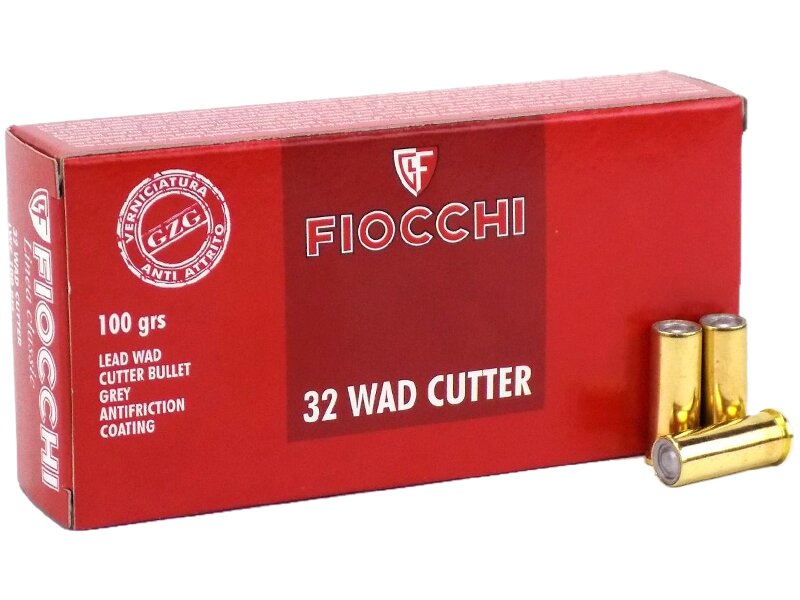 Fiocchi .32S&W Long WC 6,5g - 100grs 50 Schuß