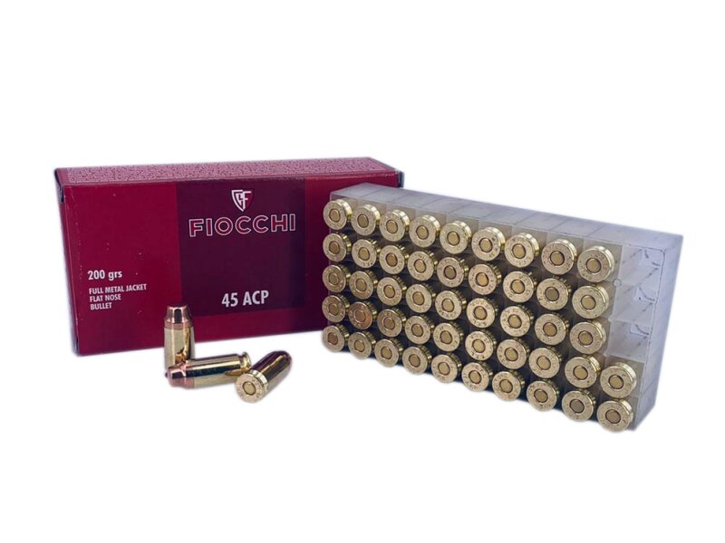 Fiocchi .45 ACP MA-F VM TC 12,96g 200grs. 50 Schuß