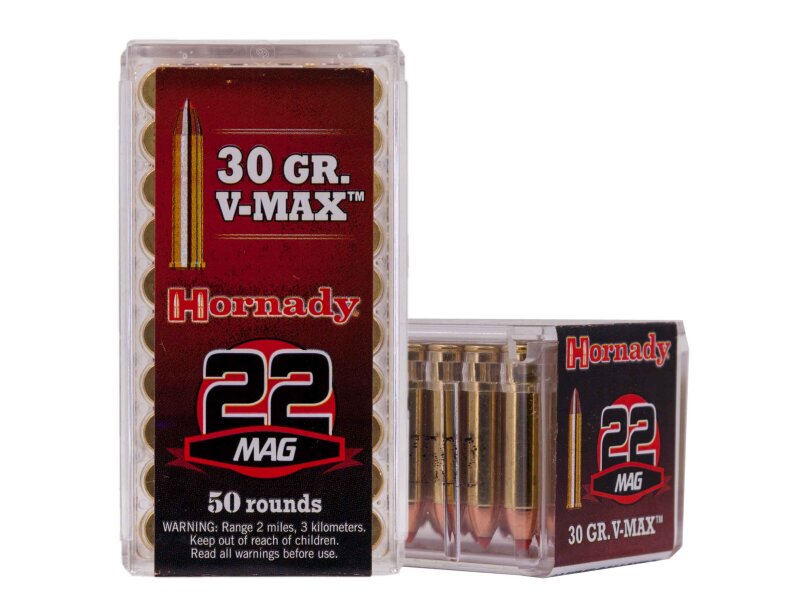 Hornady .22 WinMag 1,94g - 30grs V-Max - 50St.