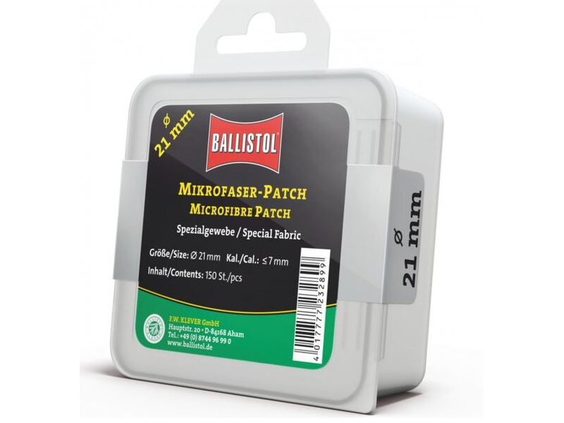 Ballistol microfiber patch