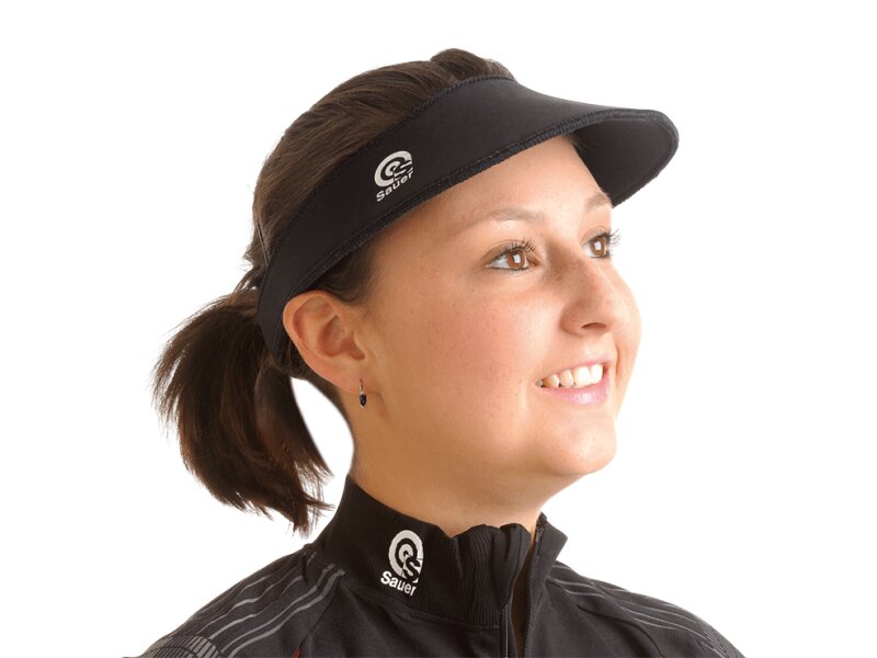 Sauer visor shooting cap black