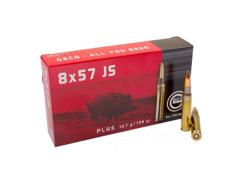 Geco 8x57 IS Plus, 12,7g/196grs. - 20 St.