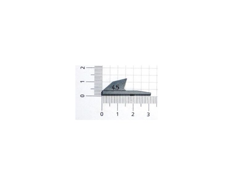 Front sight for STEYR air pistols 4.5 mm higher (2 mm higher)