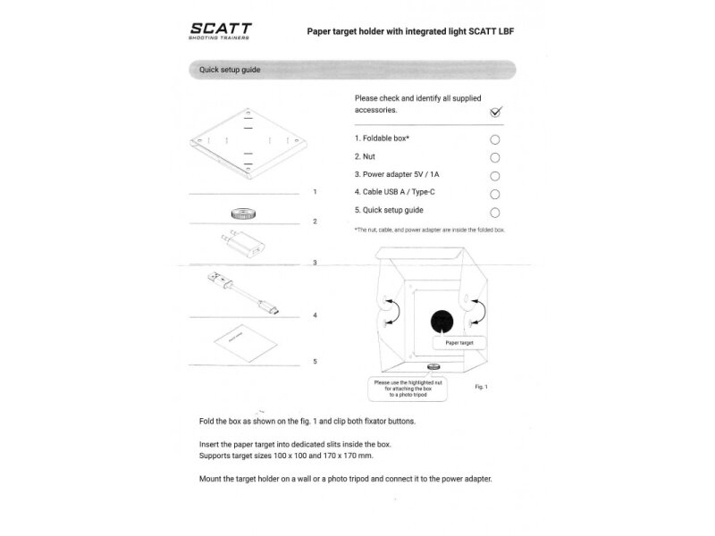 Scatt Zielscheibenhalter LBF