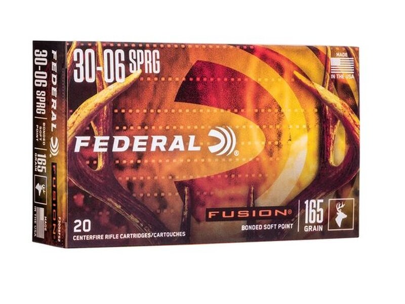 Federal .30-06 Spr. Fusion 10,7g/165grs.- 20St.