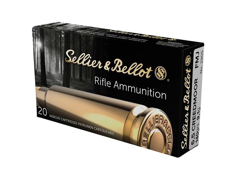 S&B 6,5 Creedmoor Vollmantel 9,1g/140grs  - 20St