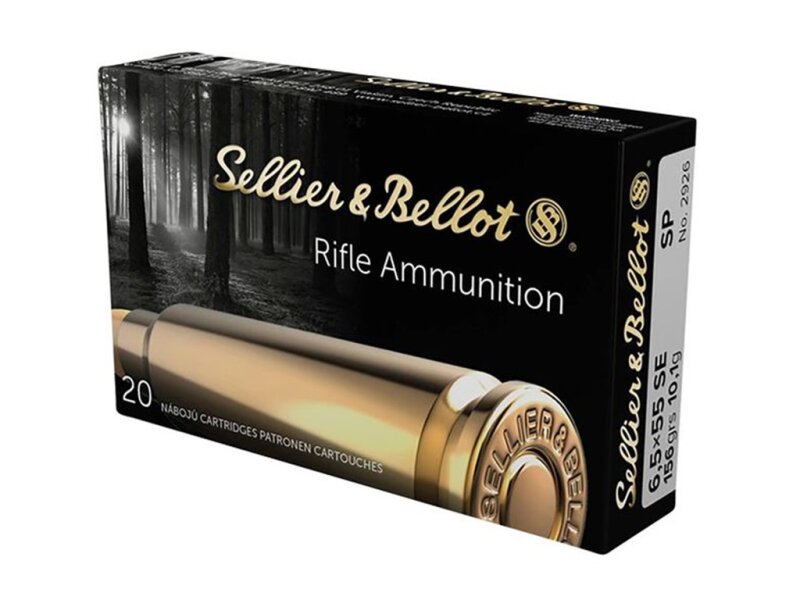 S&B 6,5x55 Teilmantel 9,1g/156grs.. 20St