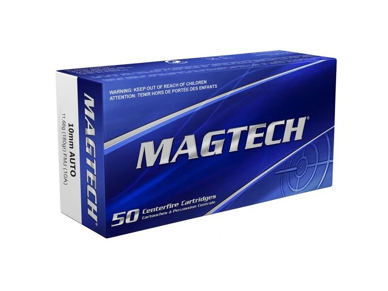 Magtech 10 mm Auto FMJ 11,7g/180grs - 50St.