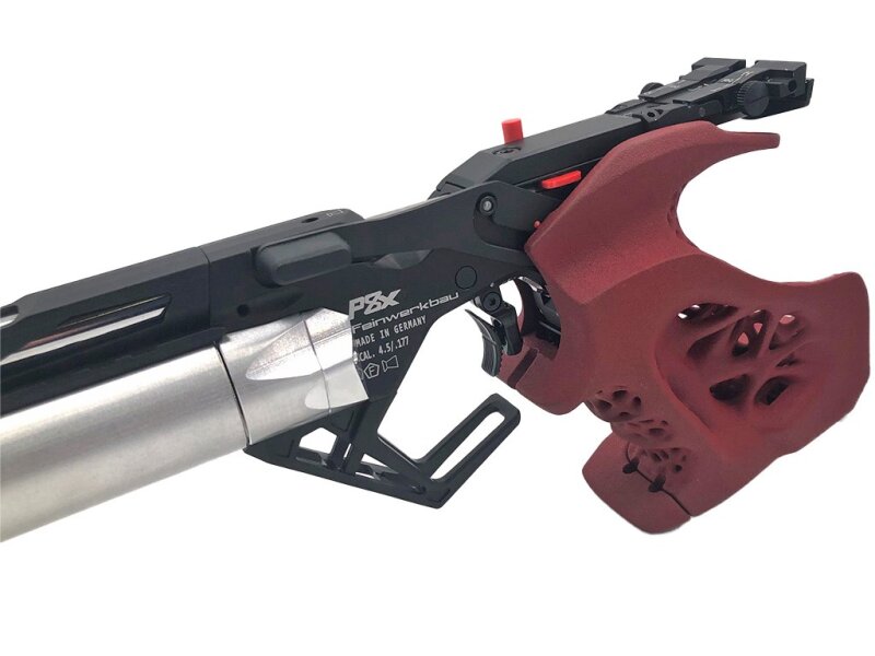 Feinwerkbau air pistol P 8X with MeshPro grip