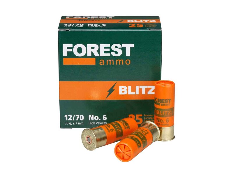 Forest Ammo 12/70 Blitz HV 2,7mm 36g 3,0mm
