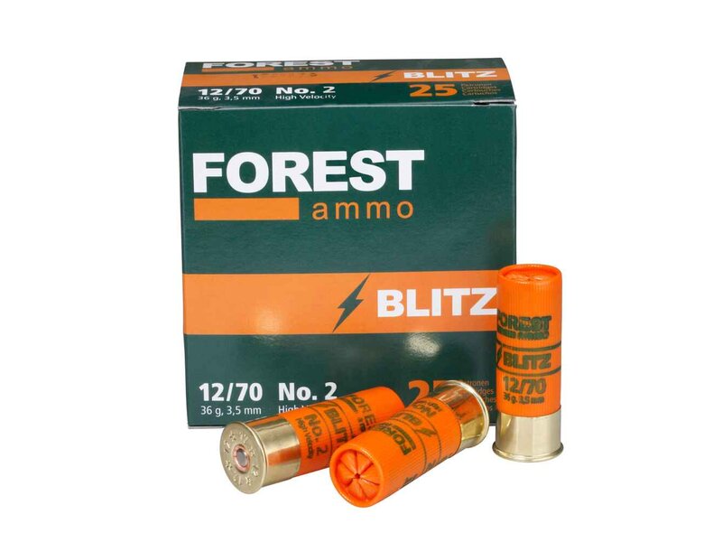 Forest Ammo 12/70 Blitz HV 2,7mm 36g 3,5mm