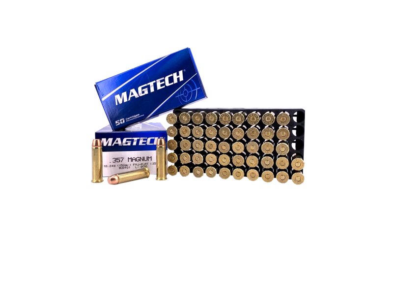 Magtech .357 Mag FMJ Flat 125grs. 50 Schuß