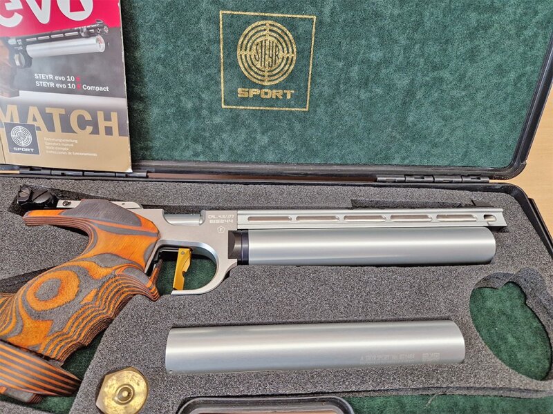 used Steyr LP EVO 10 E air pistol